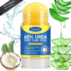 60% Urea Cream Stick plus 2% Salicylic Acid, Yellow And Blue Packaging