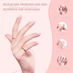 6PCS Cuticle Oil Pen Kit Nail Nourishing Repair Treatment for Salon and Home New