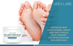 UREA LABS 42% Urea Cream with 2% Salicylic Acid for Dry 4 Ounce (Pack of 1)