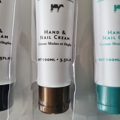 3 Scottish Fine Soaps Hand and Nail Cream Trio Au Laot Almond Shea Butter New