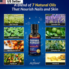 Toenail Fungus Treatment Extra Strength : 25% 0.5 Fl Oz (Pack of 2), Black