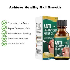 Nozti Anti Paronychia Relief Oil, 10ml, Natural Nail Treatment for Pain Relief
