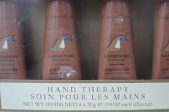 Crabtree & Evelyn Hand Therapy Set of 4 0.9oz each GARDENERS New READ