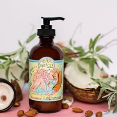 Barefoot Venus Cleansing Coconut Kiss Wash and Body Cream Bundle gift