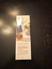3W Clinic Pure Natural Clean Care Olive Hand Cream 3.38 fl.oz NEW IN BOX