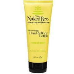 The Naked Bee CITRON & HONEY Natural Hand & Body Lotion | 2.25 oz Tube | NEW