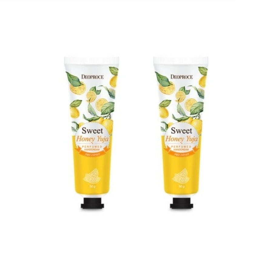 Deoproce Perfumed Hand Cream Sweet Honey Yuja 50g*2Pcs – FREE SHIPPING