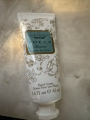 Tocca Bianca Perfumed Hand Cream 1.5 oz. SEALED Mani Pedi Luxury Fragrant Cream