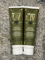 KORRES PURE GREEK OLIVE OIL CREPE RESCUE HAND & NAIL CREAM 4.23 fl oz. Lot Of 2