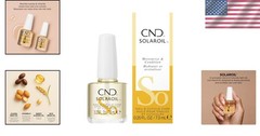 Antioxidant-Rich CND SolarOil – Moisturizing Cuticle Oil, 15ml for Adult Use