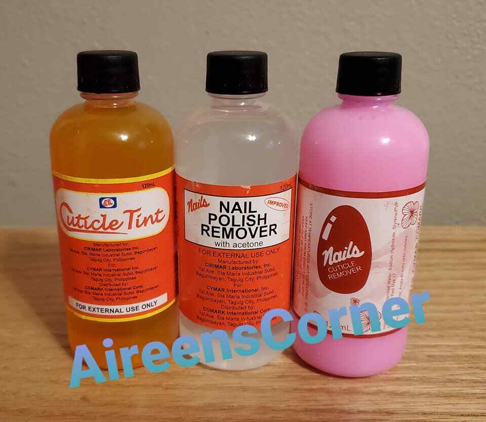 NAIL CUTICLE POLISH REMOVER MERTHIOLATE TINT 120 mL YOU PICK