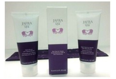 JAFRA Spa Hand Scrub Moisturizer Cream Nail Treatment with Shea Butter SPF15 NEW
