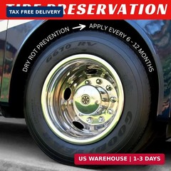 RENEW PROTECT – GLOZ, Tire & Trim Treatment, Ceramic-Hybrid Protectant, Lasts Mo