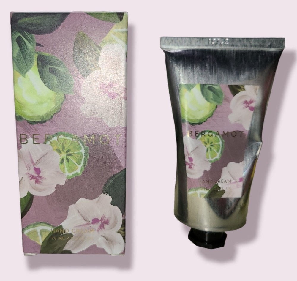 Mistral Bergamot Scented Shea Butter Hand Cream NIB 2.5 oz metal tube