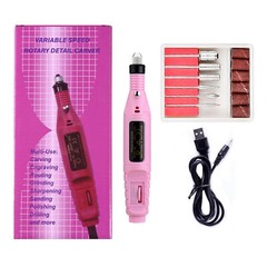 Electric Nail Drill Bits 12File Tool Set Machine Art Manicure Pen Shaper