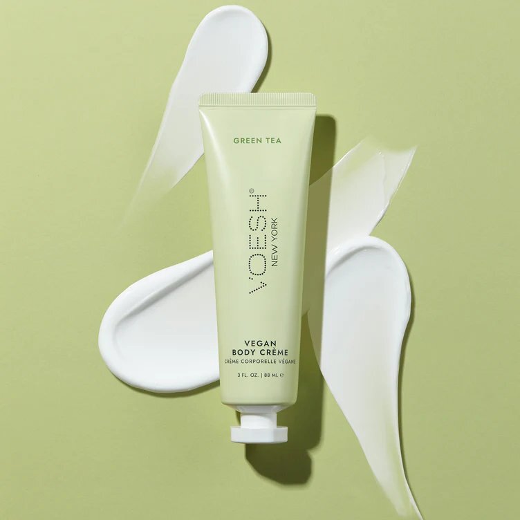 Voesh Velvet Luxe Vegan Body & Hand Cream Lotion Green Tea 3 oz