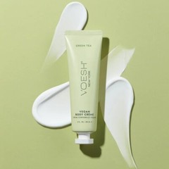 Voesh Velvet Luxe Vegan Body & Hand Cream Lotion Green Tea 3 oz