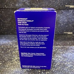 Norwegian Formula – Hand Cream Neutrogena – Dermatologist Recommended 2.0 Oz