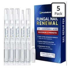 Extra Strength Nail Care Solution: Natural Formula Complete Nail Restoration Kit