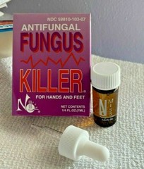 12 Pcs – Miss Nail Hands Feet Fungus Killer Anti Fungal .25oz/7.3ml