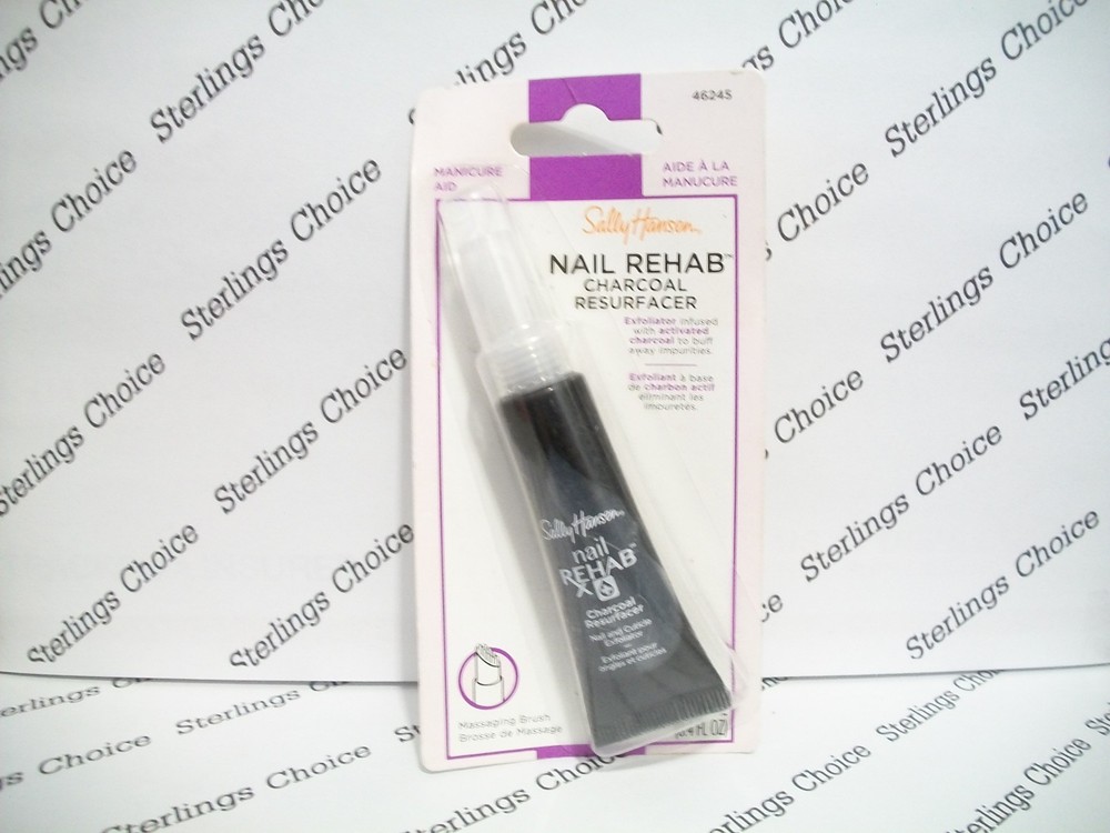 Sally Hansen Nail Rehab Charcoal Resurfacer #46245