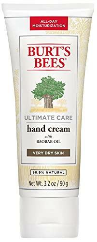 Burt’s Bees Baobab Oil Ultimate Care Hand Cream, 3.2 Oz (Package May Vary)