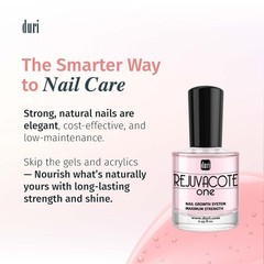 Versatile Nail Growth System – Rejuvacote 1 Base & Top Coat 0.45 fl oz (2 Pack)