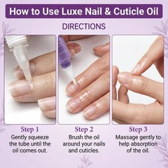 Cuticle Oil Pen for Dry Cracked Cuticles, Hydrating Nail Moisturizer with Joj…
