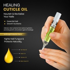 EXSIVIA Cuticle Softener Oil Pen 10ml, Nail 0.3 Fl Oz (Pack of 1)