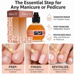 PRONAIL Cuticle Oil – 6-Botanical Blend Nail & 2.5 Fl Oz (Pack of 1)