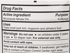 Antifungal Cream, 2% Miconazole Nitrate – Relieves Itching, Burning, Cracking…