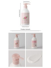 Women 1Pcs Refreshing Hand Cream Hand Creams Rose Fragrance Brighten Skin Tone