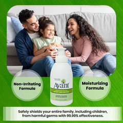Avant® Alcohol-Free Foaming Hand Sanitizer, 18 oz Bottle 18 Fl Oz (pack of 2)
