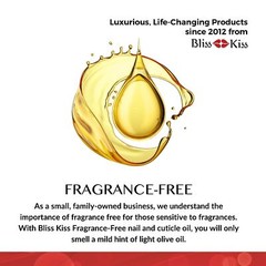 NAIL OIL Cuticle Dropper Strengthener with Vitamin E Jojoba 2 Pack BLISS KISS