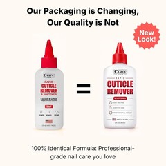 Professional Cuticle Remover 2oz – Rapid Gel, Hydrating Aloe, Almond Oil Formula
