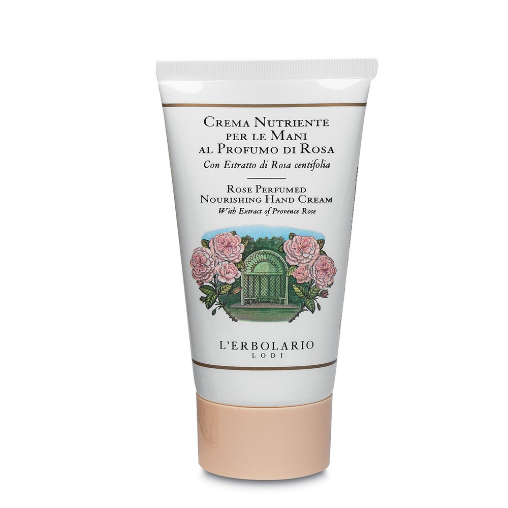 Rose Perfumed Nourishing Hand Cream by LErbolario for Unisex – 2.5 oz Cream