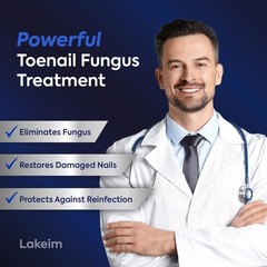 Toenail Fungus Treatment Extra Strength: 25% 0.14 Fl Oz (Pack of 3), Blue