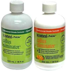 Prolinc Be Natural Callus Eliminator 18 oz Combo Original+Orange Scent 2pcs