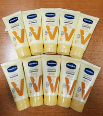 10 Pk: Vaseline Intensive Care Hand/Body Nourishing Moisture Lotion 2 oz ea W4C