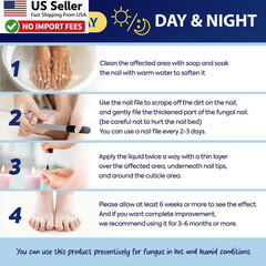 Toenail Fungus Treatment 25pct Undecylenic Acid AthletesFoot 2pcs Kit FROM USA