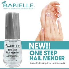 Barielle One Step Nail Mender .47 oz. – Repairs 0.47 Fl Oz (Pack of 1), Clear