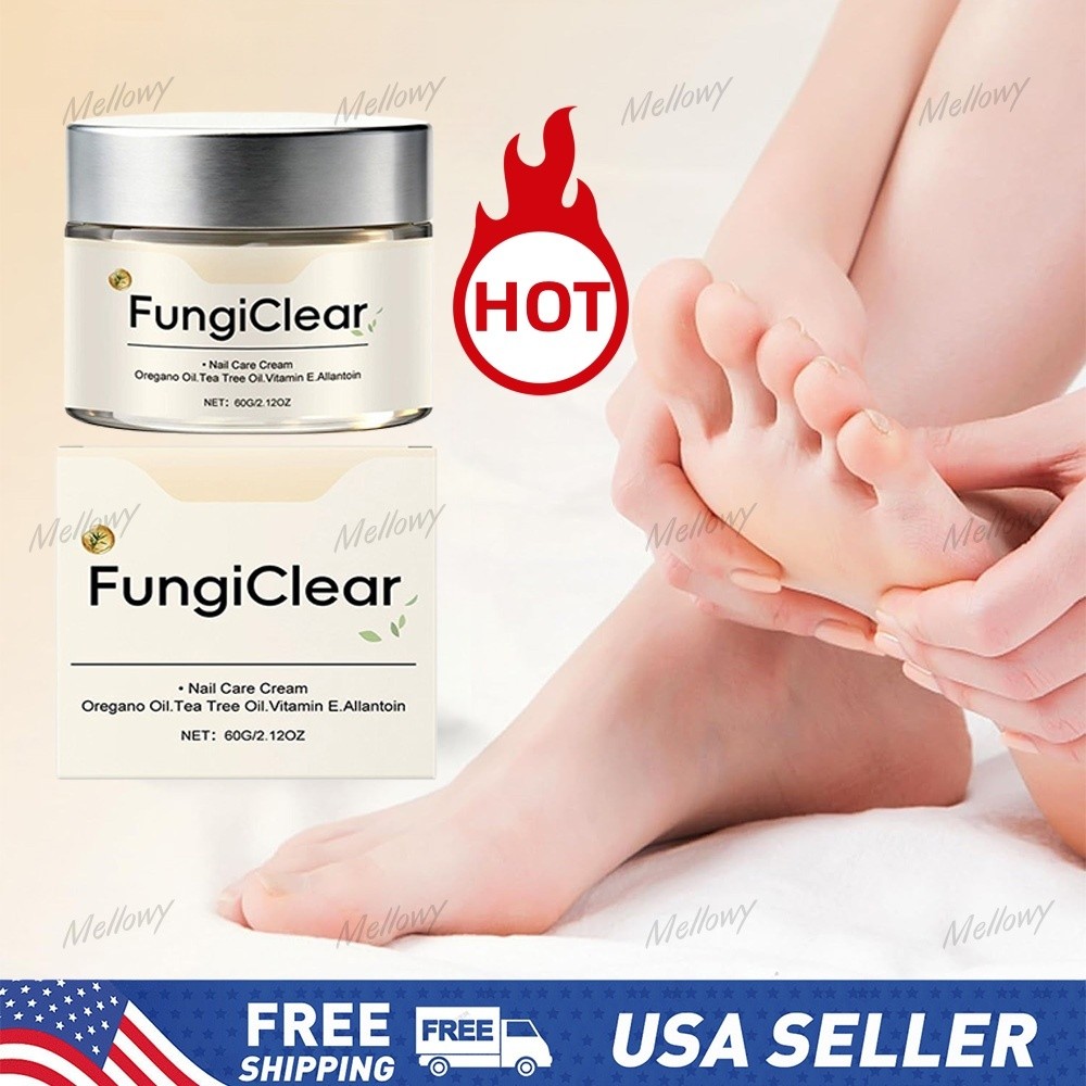 FungiClear Phrena Nail Care Cream With Tea Tree Oil, Oregano Oil, Vitamin E ~US