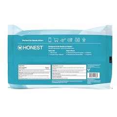 The Honest Company Fragrance-Free Sanitizing 50 Count (Pack of 2), white