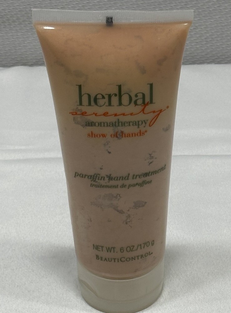 NOS BeautiControl Herbal Serenity Aromatherapy Paraffin Hand Treatment 6 oz