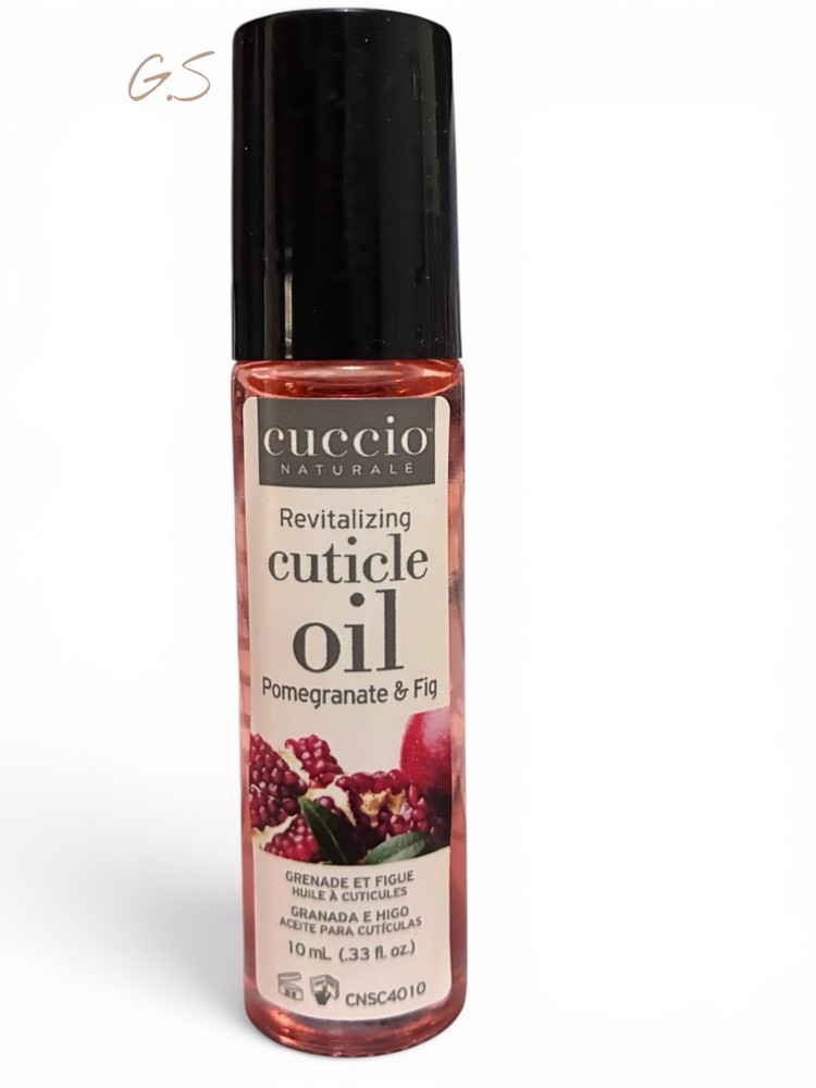 CUCCIO REVITALIZING ROLL-ON CUTICLE OIL, POMEGRANATE AND FIG, 0.33 OZ New In Box