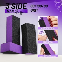 FANDEI Nail Care Kit, Nail Buffers and Files, Nail Cuticle Tools Kit,