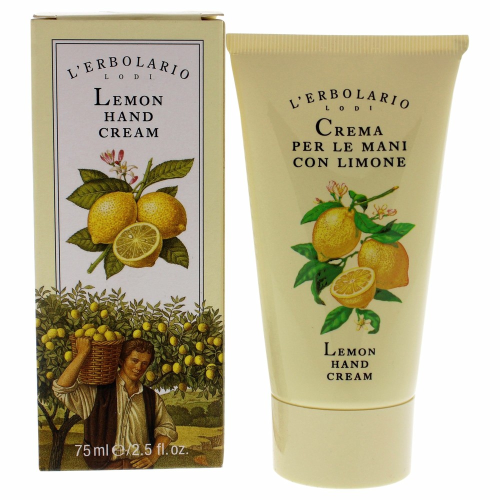 Hand Cream – Lemon by LErbolario for Unisex – 2.5 oz Cream
