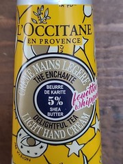Lot 2 L’ Occitane DELIGHTFUL TEA Light Hand Cream 30ml and 10ml