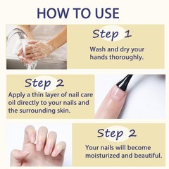 2Pcs Keratin Nail & Cuticle Oil, Deep Moisturizing Aloe Vera & Lavender Formula