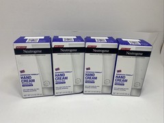 LOT of 4 Neutrogena Hand Cream Norwegian Formula Fragrance Free 2oz Each